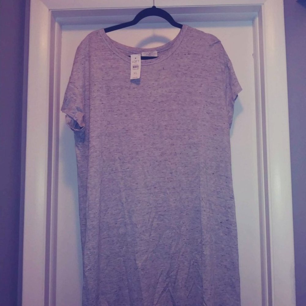 Ladies Jersey Dress/Grey